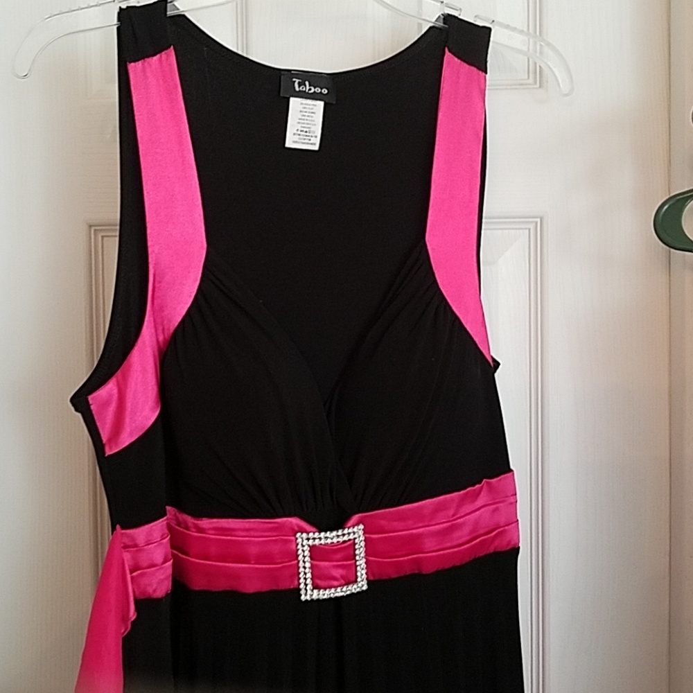 Cocktail dress Black and pink size 1x
